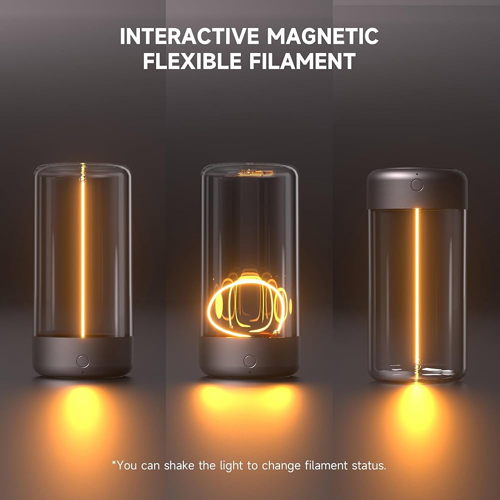 BHAVYA™ Mini Milistic Magnetic Night Table Lamp