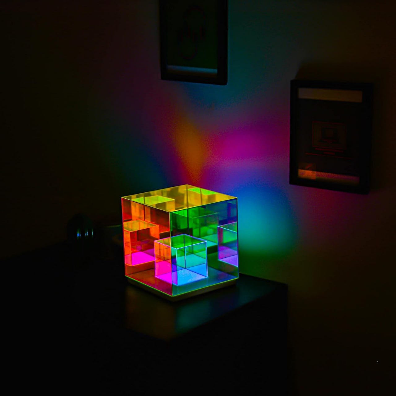 BHAVYA™ 3D Infinity Cube Light