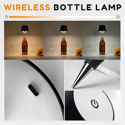 BHAVYA™ Decorative Wireless Bottle Lamp